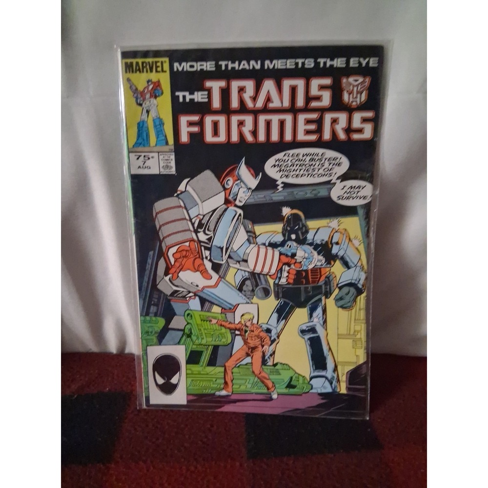 Transformers (1984 series) #7 Marvel comics Megatron